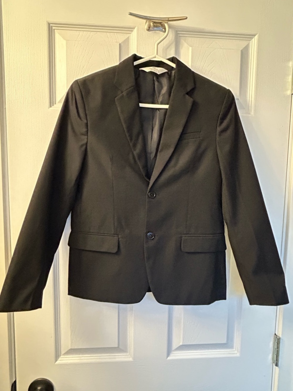 H&M Boys Black Blazer Jacket Size 11-12Y / US 14 Formal Suit Coat